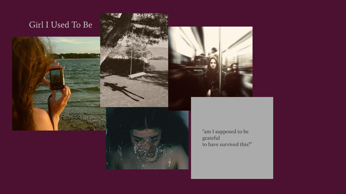 Girl I Used To Be artwork page