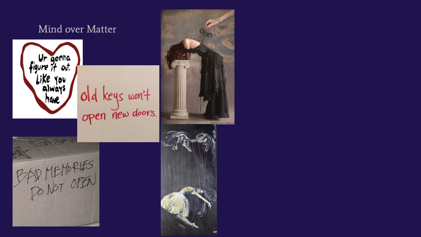 Mind over Matter artwork page